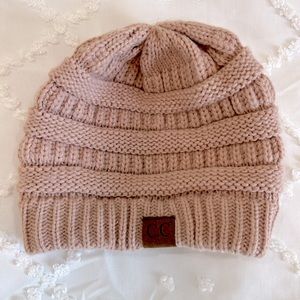 Light Pink C.C Beanie